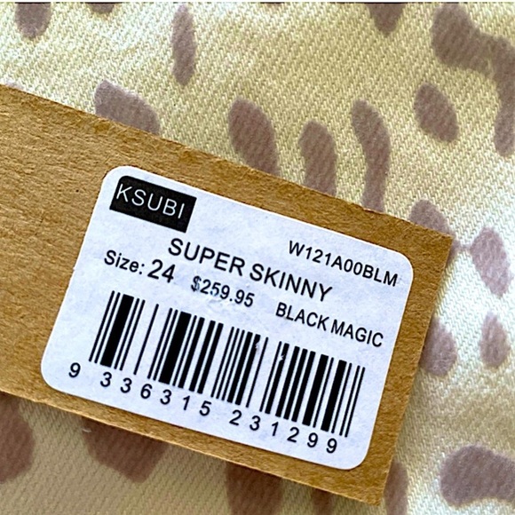 - New W/ all tags NWT Ksubi Japanese selvedge denim KYLIE JENNER RARE high… - Picture 10 of 10